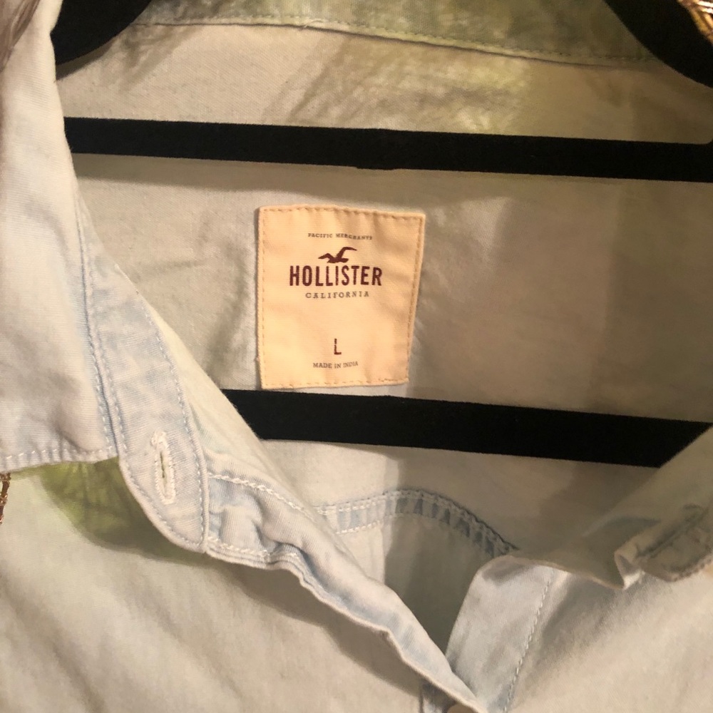 chambray button down - Picture 3 of 4